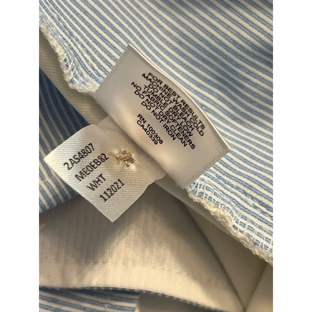 Peter Millar White Performance Golf Shorts 1922 House Embroidery Size 42